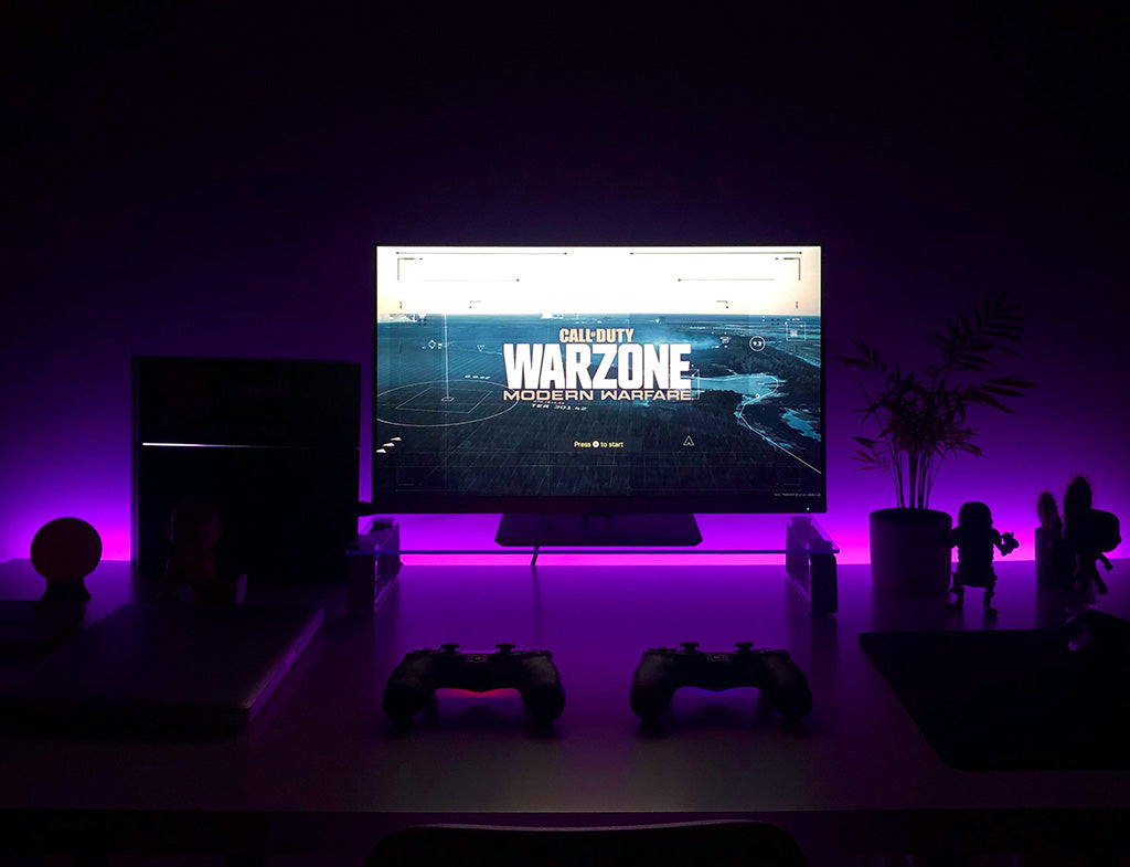 Call of Duty Warzone Modern Warfare gaming setup